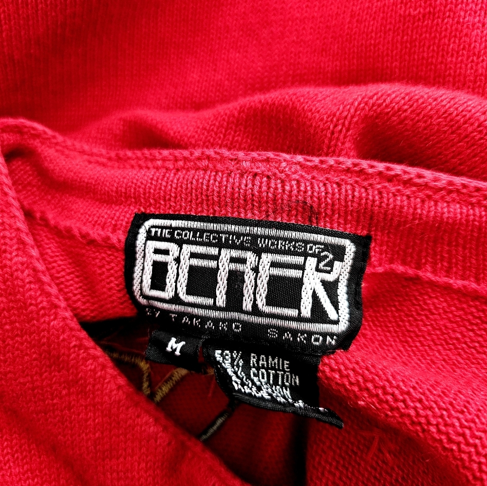 Berek 2 Beaded Pullover Festive Red Surprise Coun… - image 5